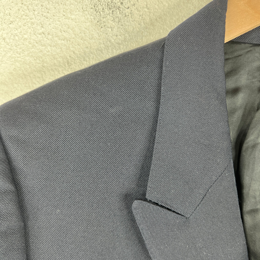 Celine Navy Double Breasted Blazer