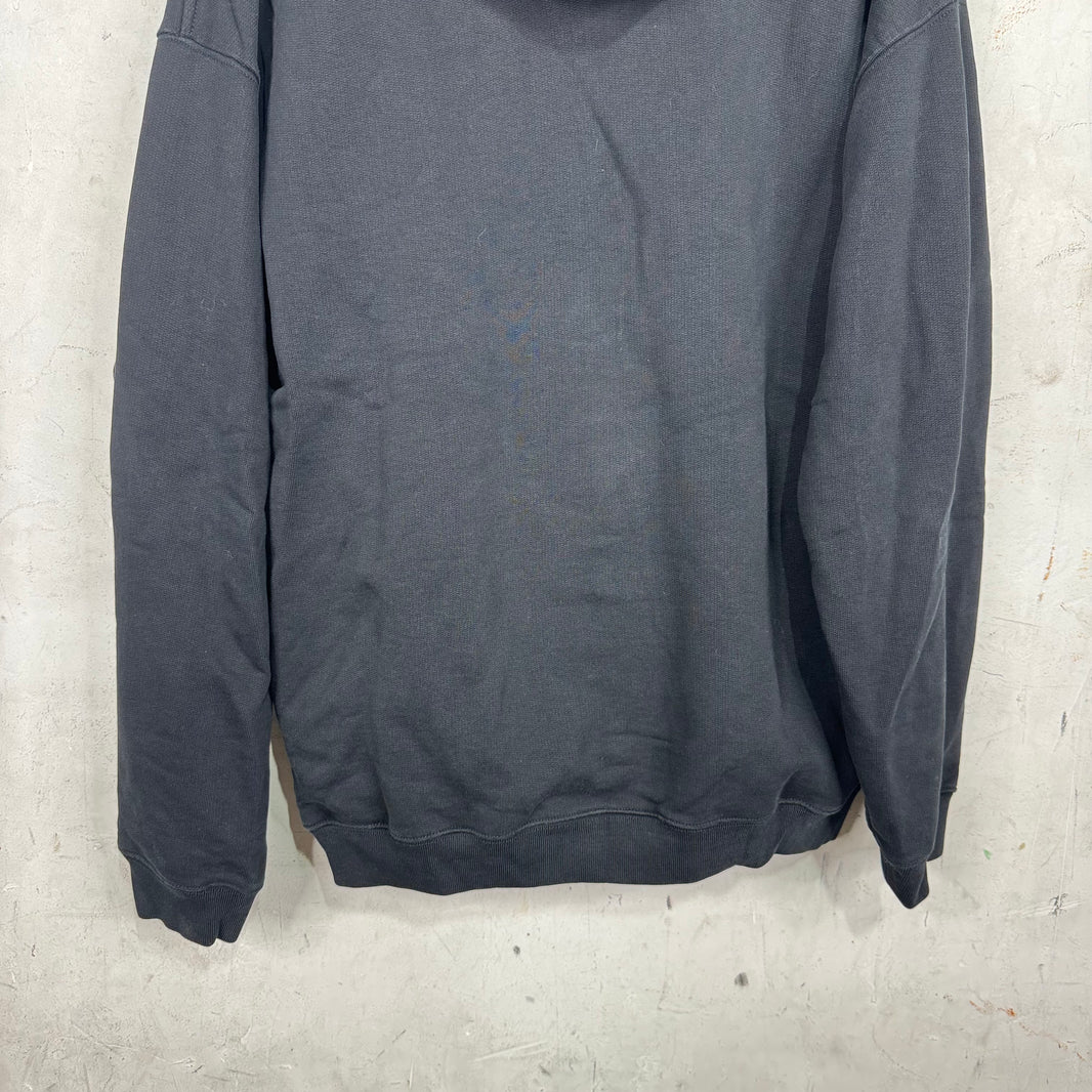 Vetements Logo Hood Label Hoodie
