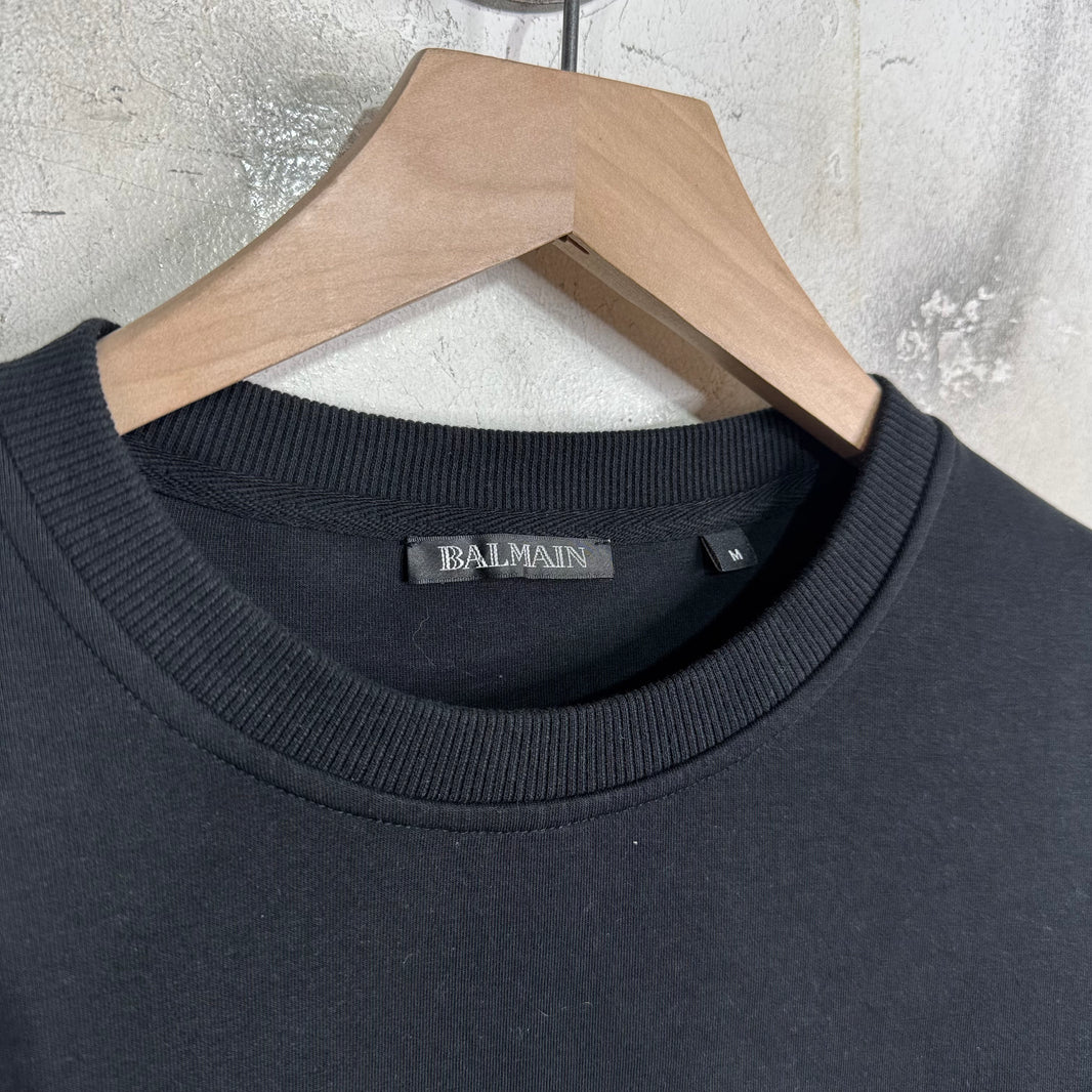 Balmain Logo Crewneck