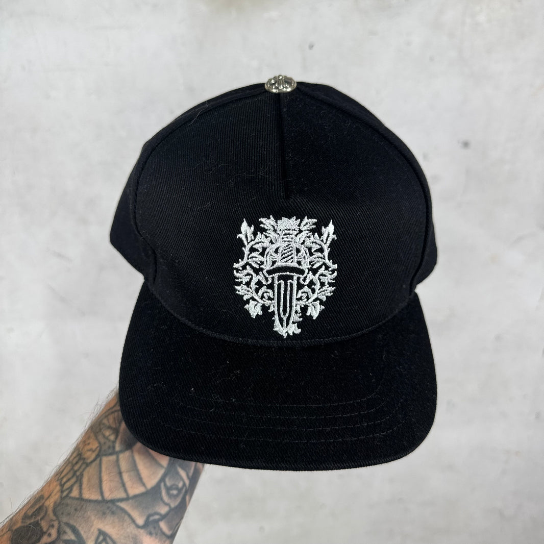 Chrome Hearts Dagger Canvas Baseball Hat