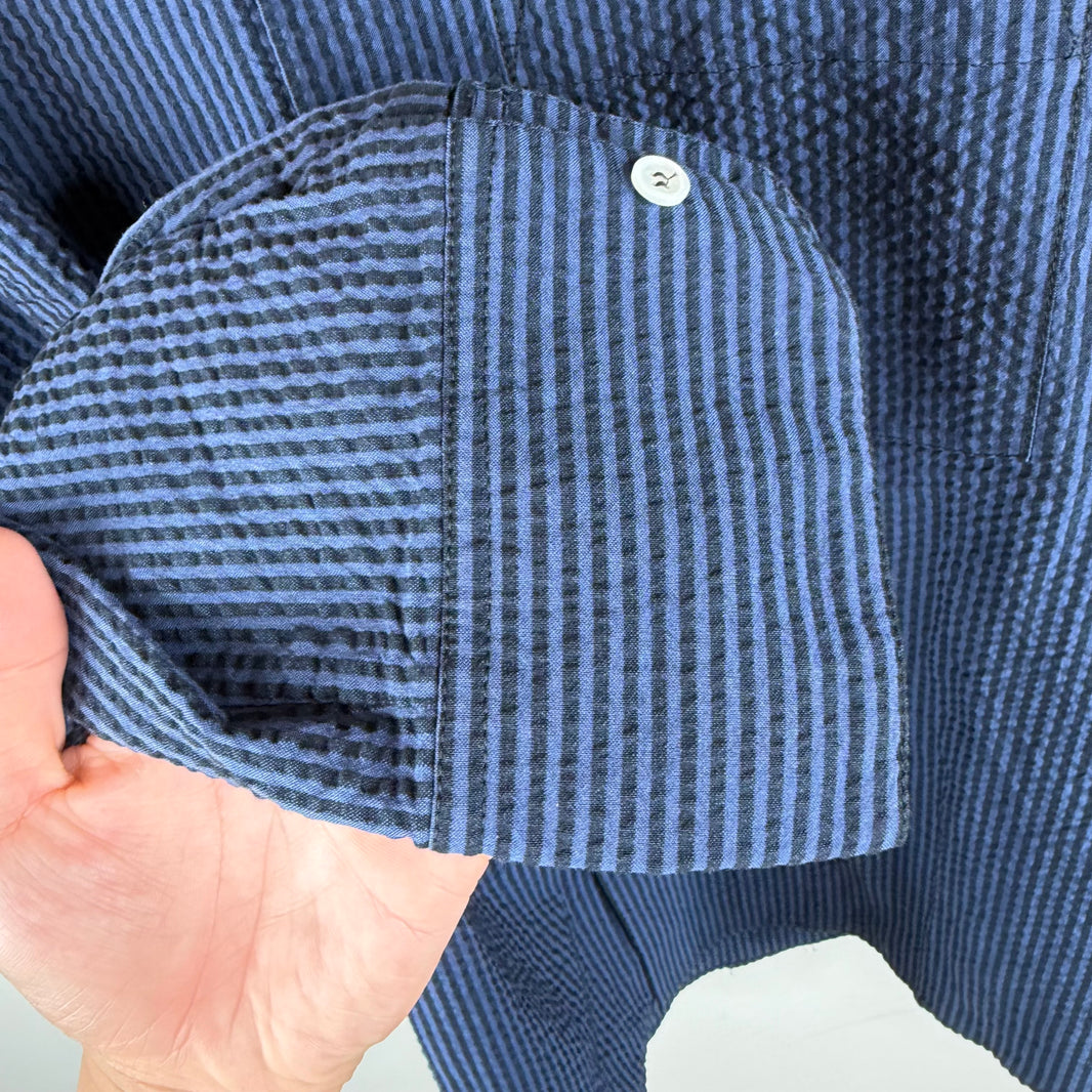 Loewe Pleated Hooded Button Up Jacket