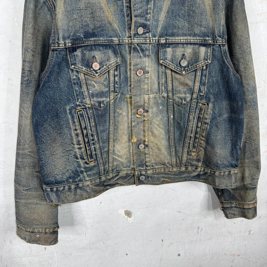 ERD Type II Distressed Denim Jacket
