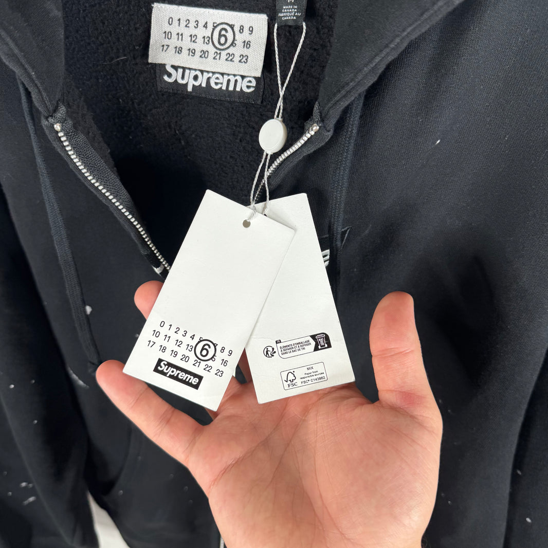 Supreme x MM6 Zip Up Box Logo
