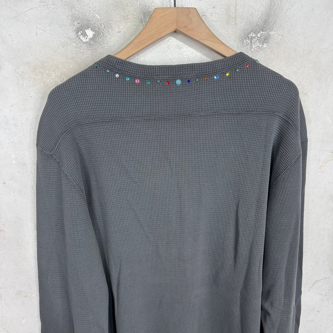 Denim Tears Studded Logo Thermal