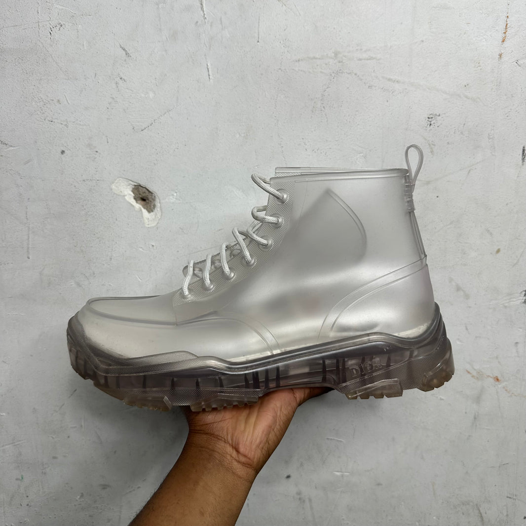 Dior Clear Rain Boots