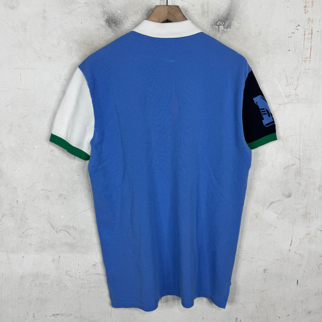 Ralph Lauren Pale Blue Crest "M" Polo
