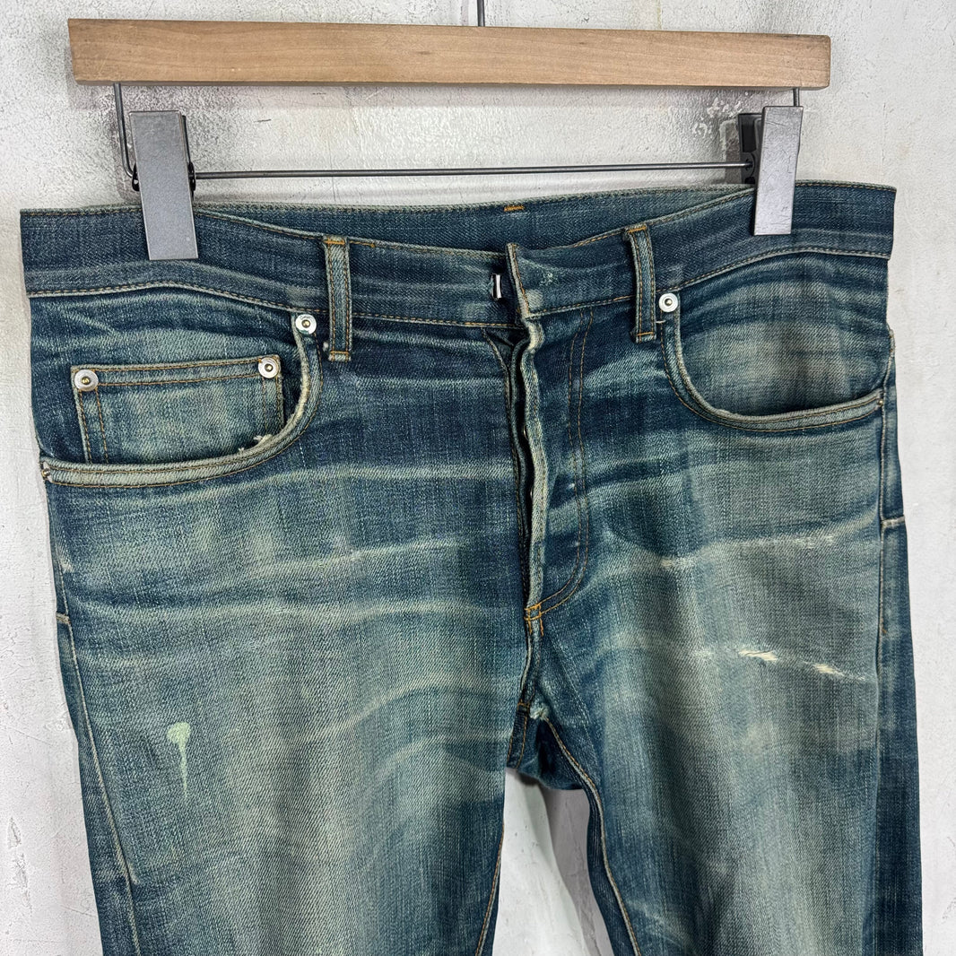 Dior Smoked Medium Washed Jeans