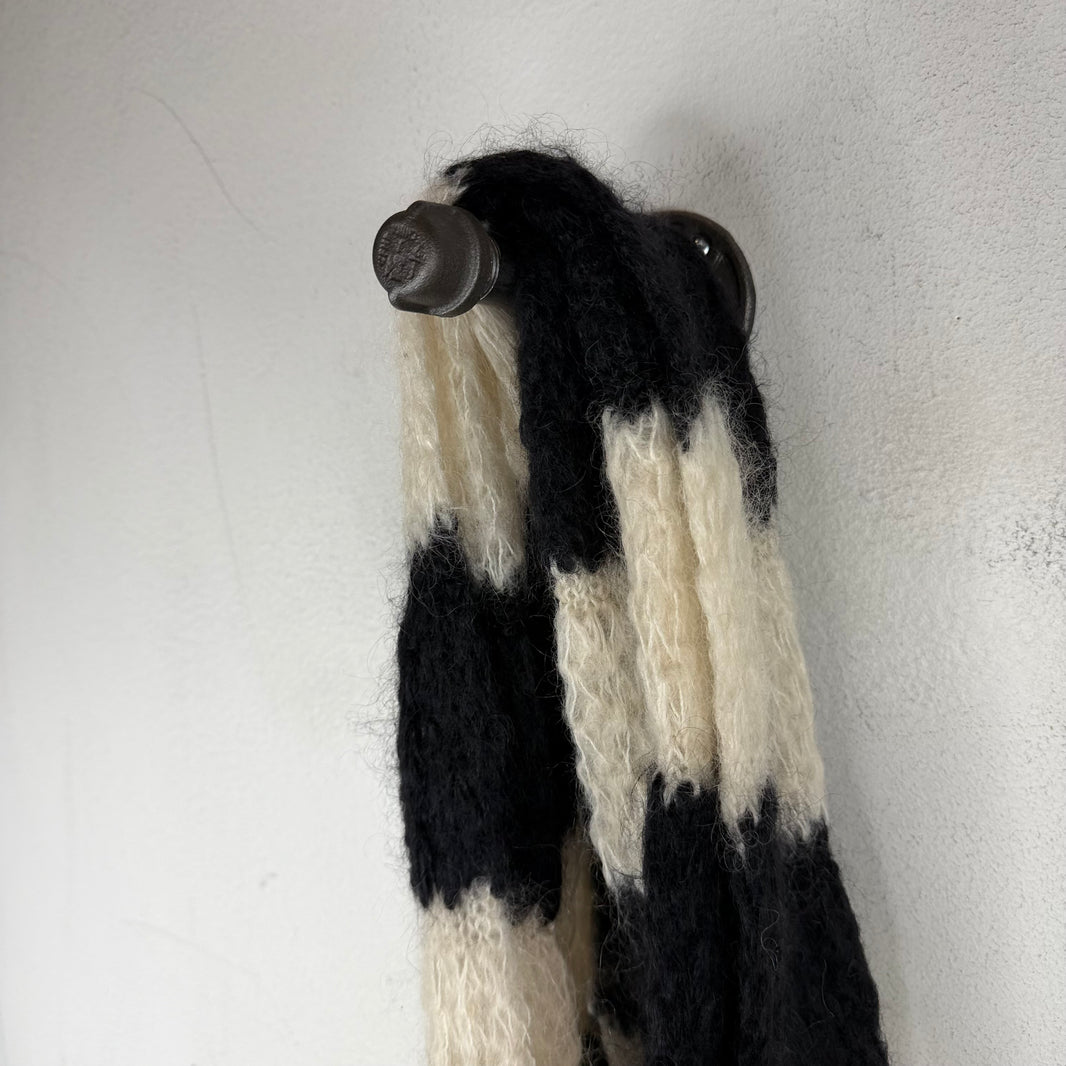 Saint Laurent Knit Striped Scarf