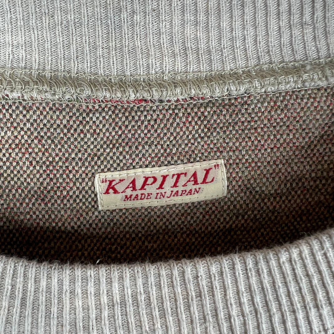Kapital Floral Knit Sweater