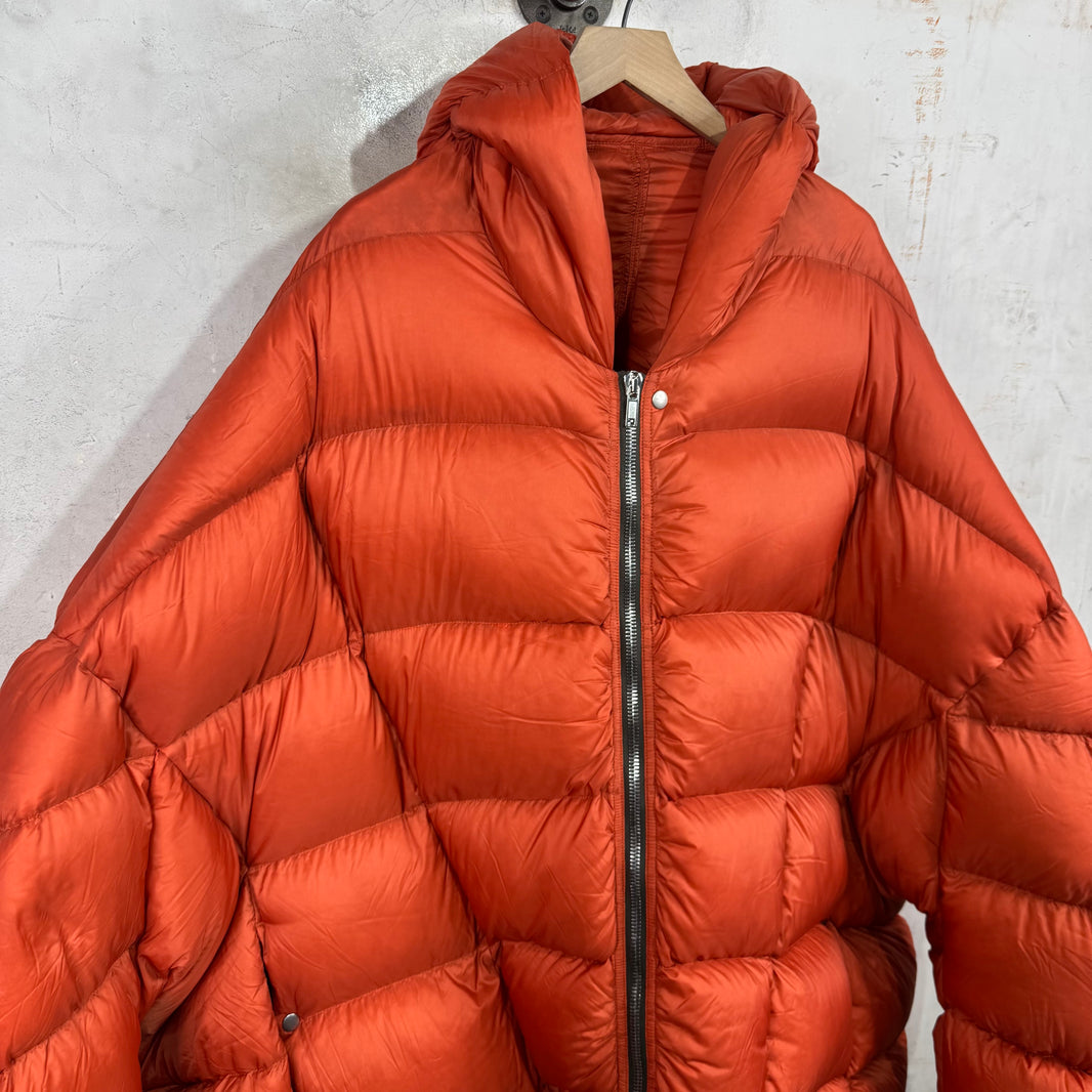 Rick Owens Strobe Orange Padded Jacket