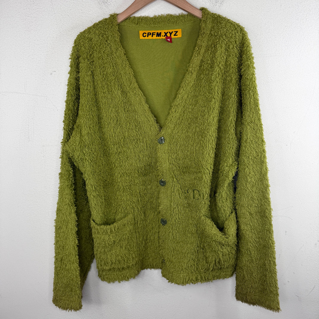 CPFM Green Dumb Cardigan