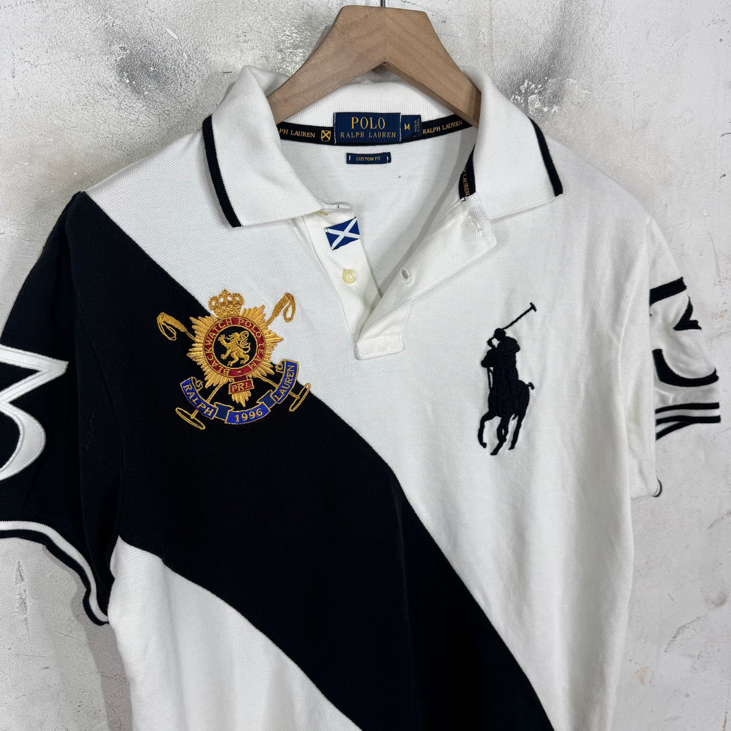 Ralph Lauren Crest Big Pony Striped Polo