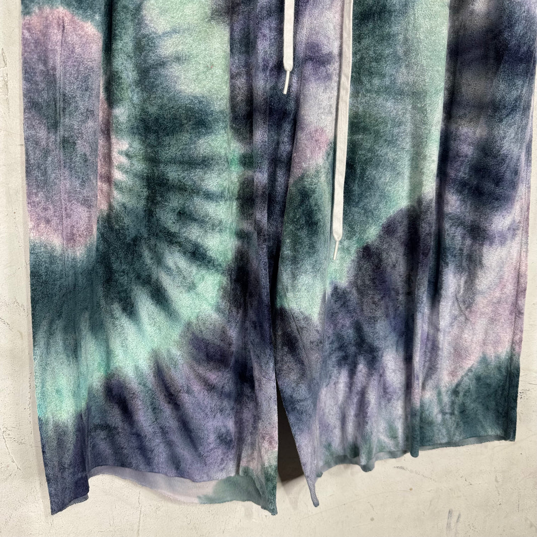 Acne Studios Velvet Tie Dye Shorts