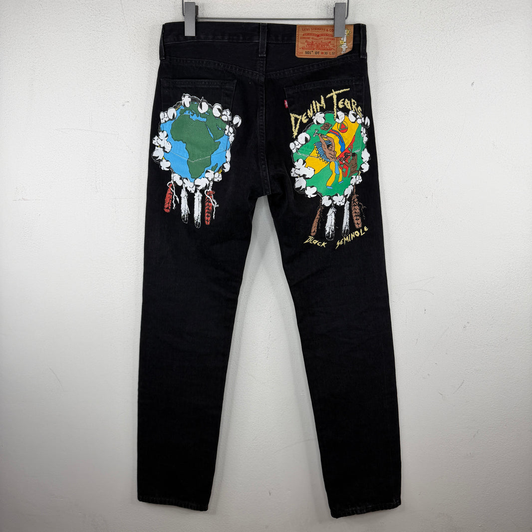 Denim Tears Levi’s Globe Jeans