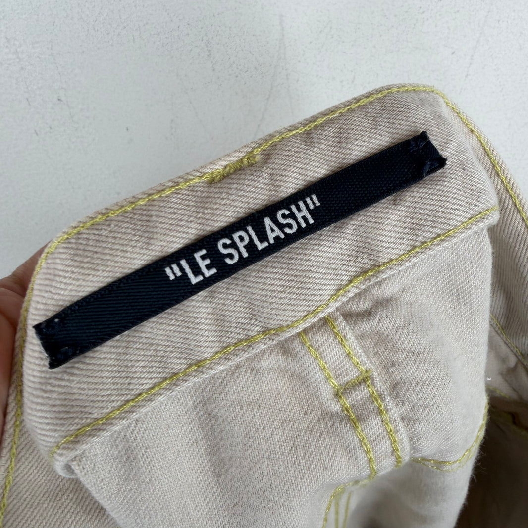 Jacquemus Le Splash White Tapered Jeans