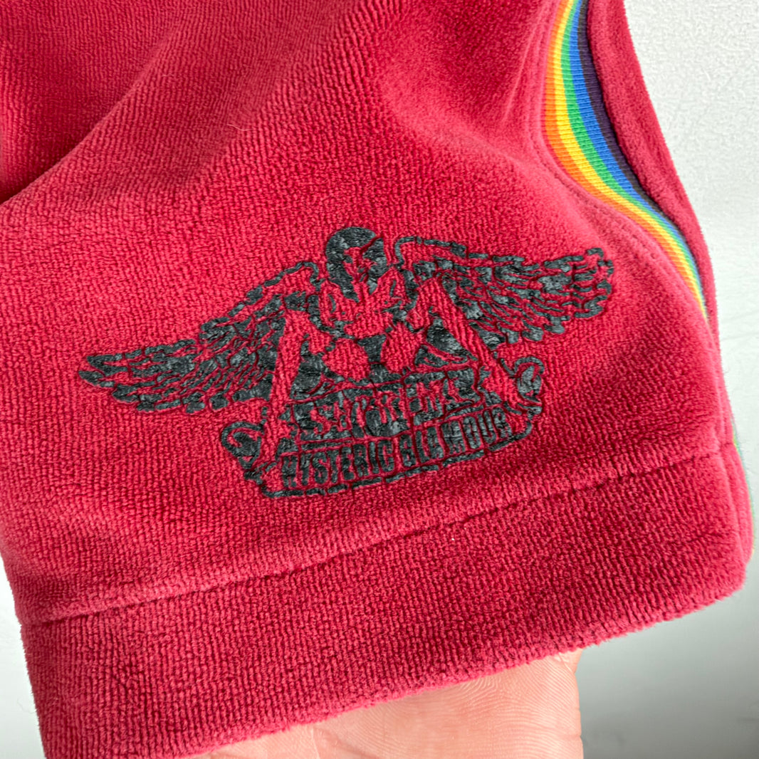 Supreme Hysteric Glamour Red Velvet Sweatshorts
