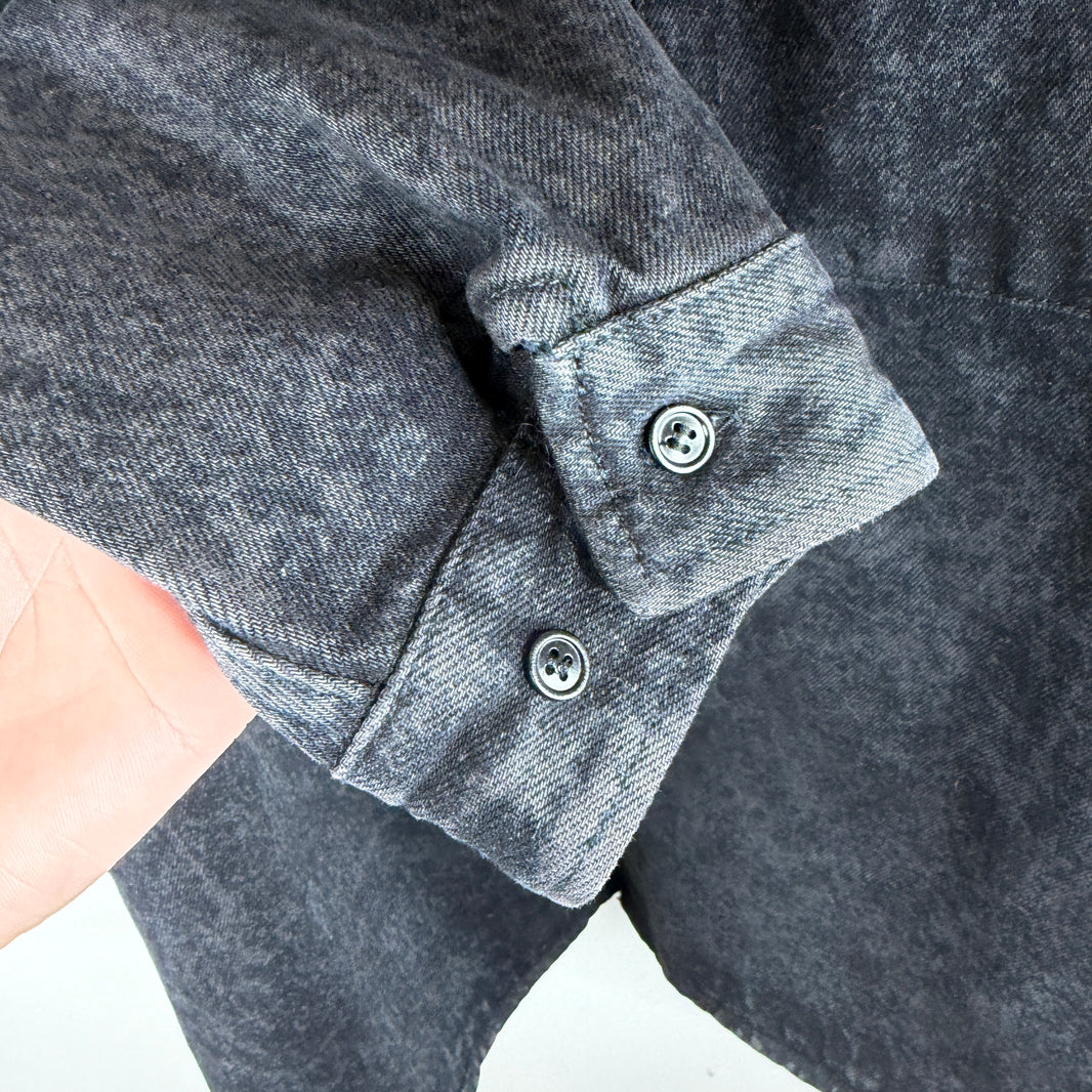 Marni Denim Stone Wash Button Up Over Shirt