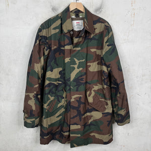 Supreme Camo Green Trench Coat