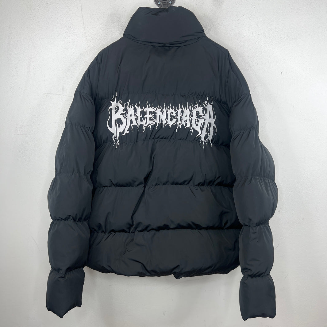 Balenciaga Darkwave Puffer Zip Up Jacket