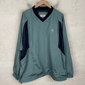 Martine Rose Teal Windbreaker Jumper