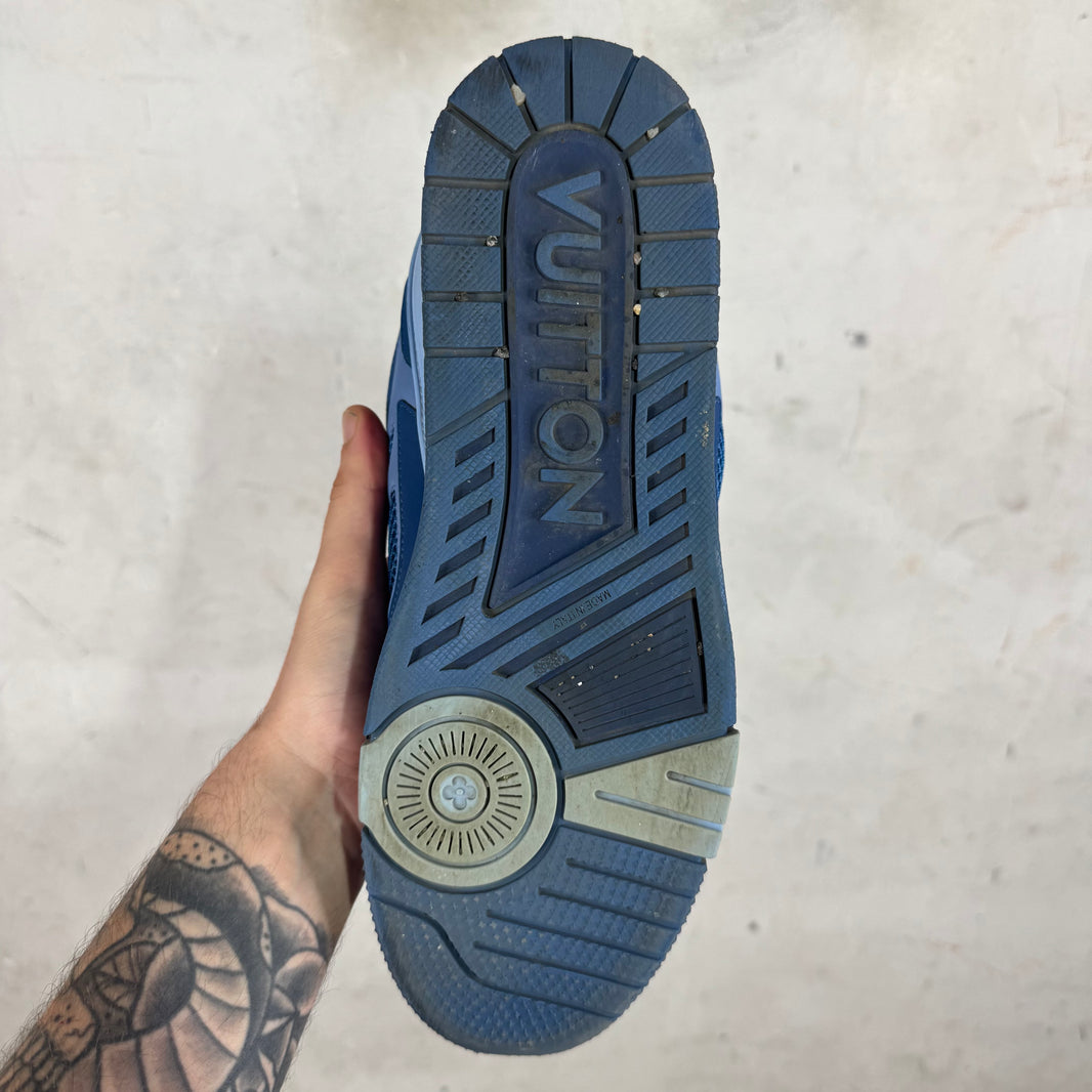 Louis Vuitton Blue Skate Trainers