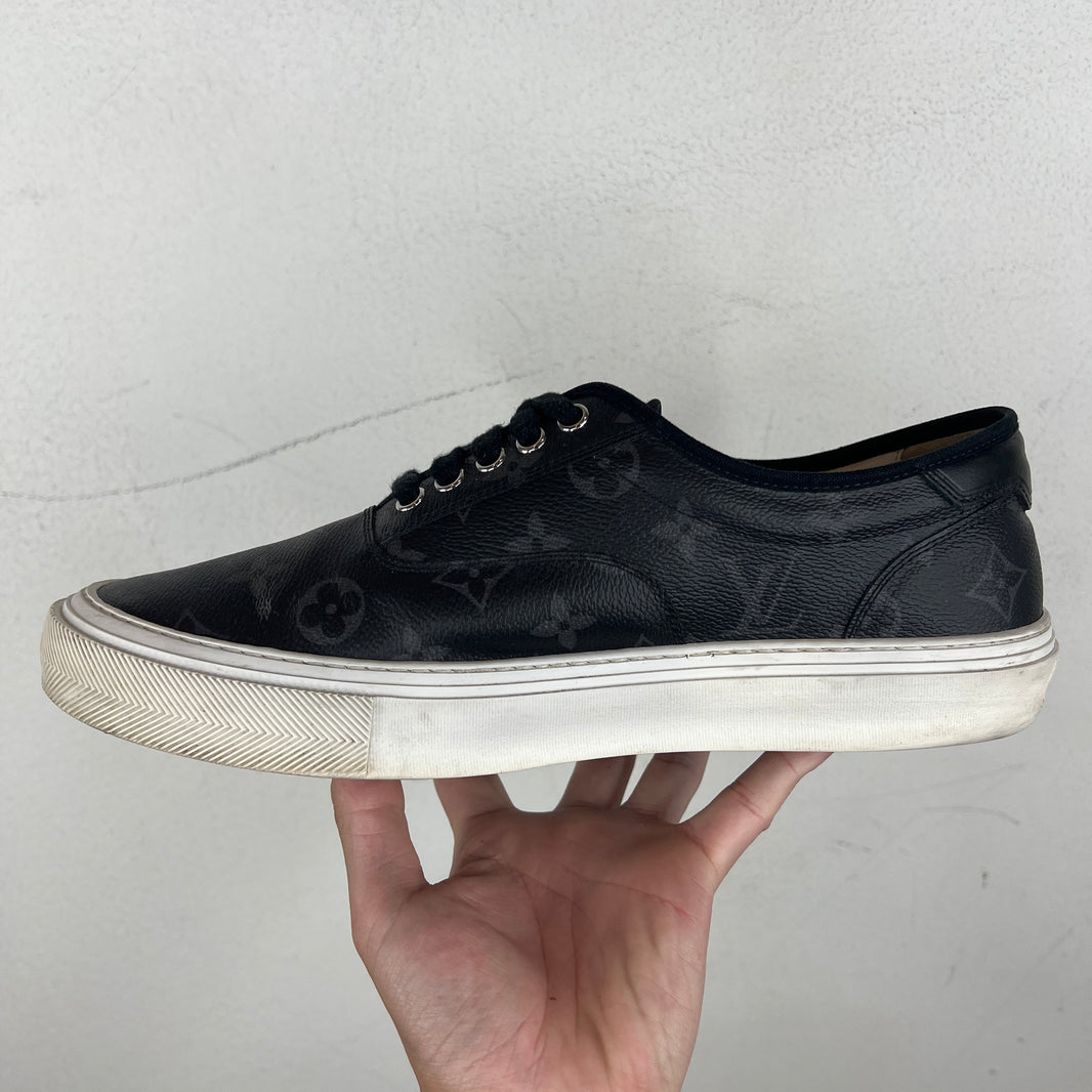 Louis Vuitton Monogram Trocadero Leather Sneakers