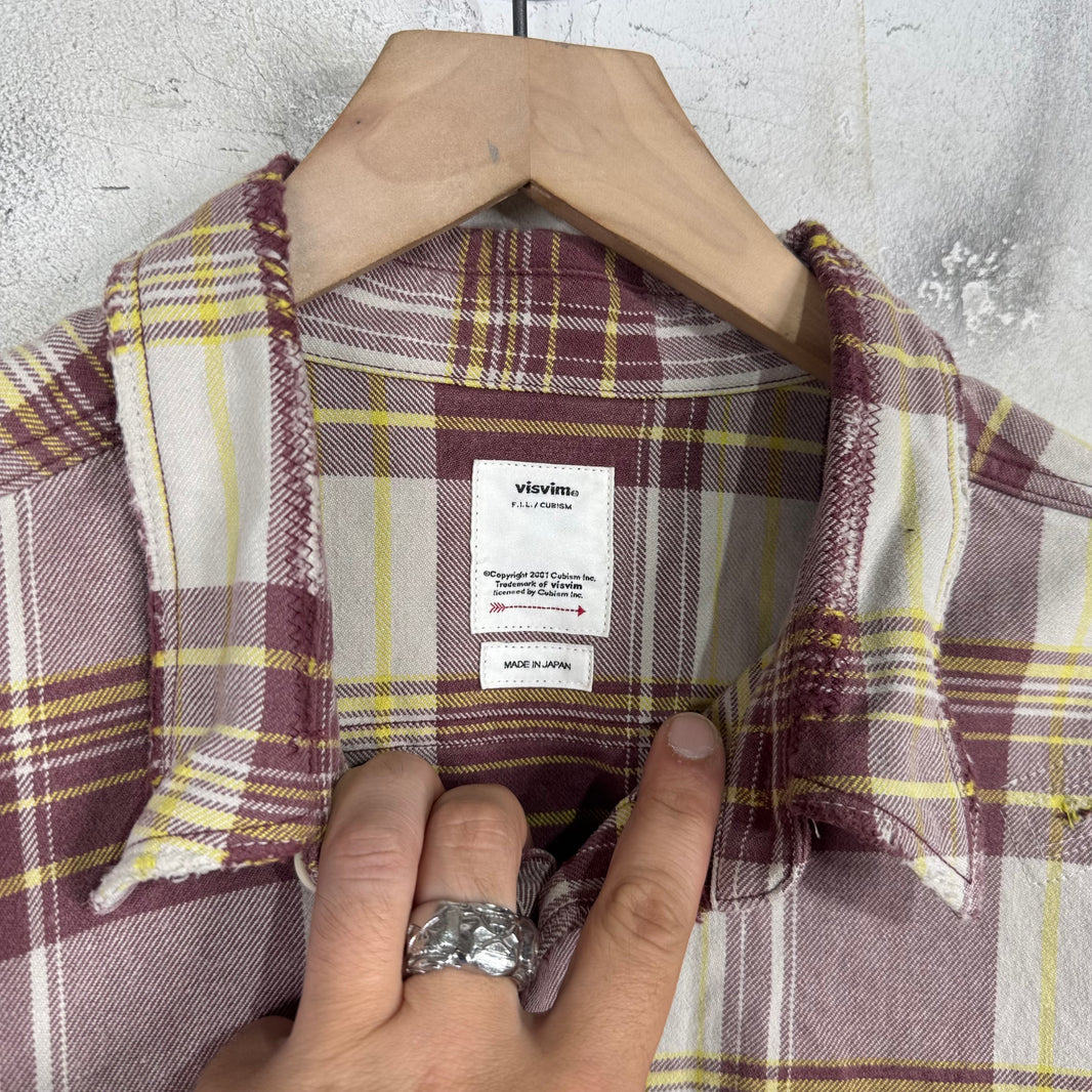 Visvim Distressed Lumber Crash Flannel