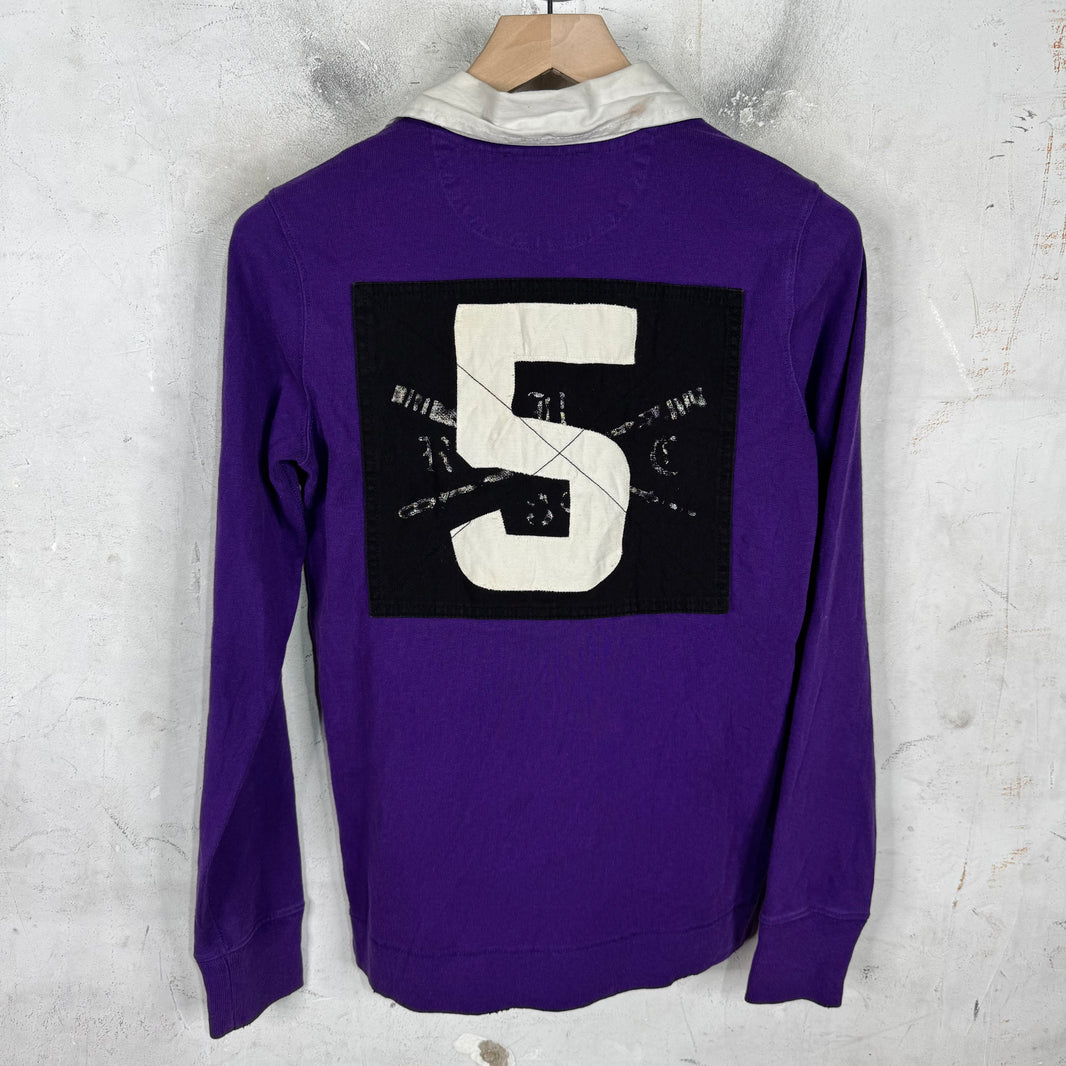 Ralph Lauren Rugby Purple Rowing L/S Polo