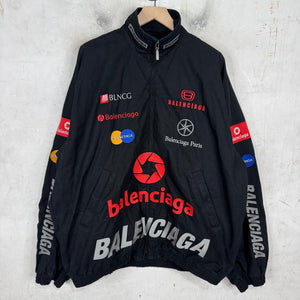 Balenciaga Multi Logo Track Jacket