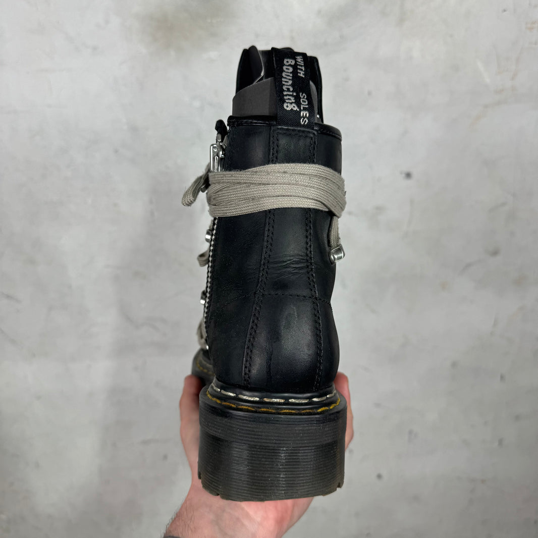Rick Owens x Doc Marten Quad 1460 Megalace Boots
