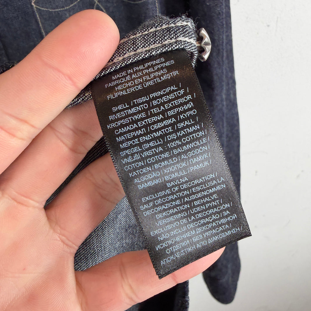 RRL Raw Denim Snap Button LS Shirt
