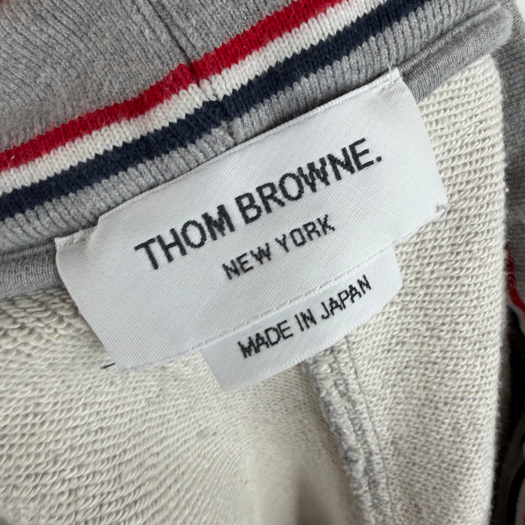 Thom Browne Gray Stripe Shorts