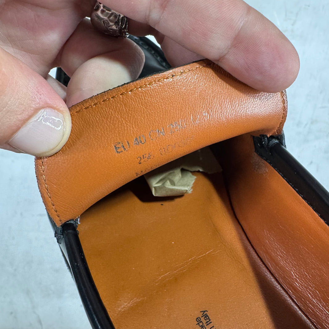 Acne Studios Boafer Lettered Loafers
