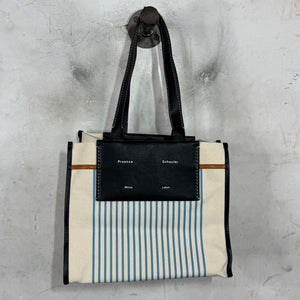 Proenza Striped Tote Bag