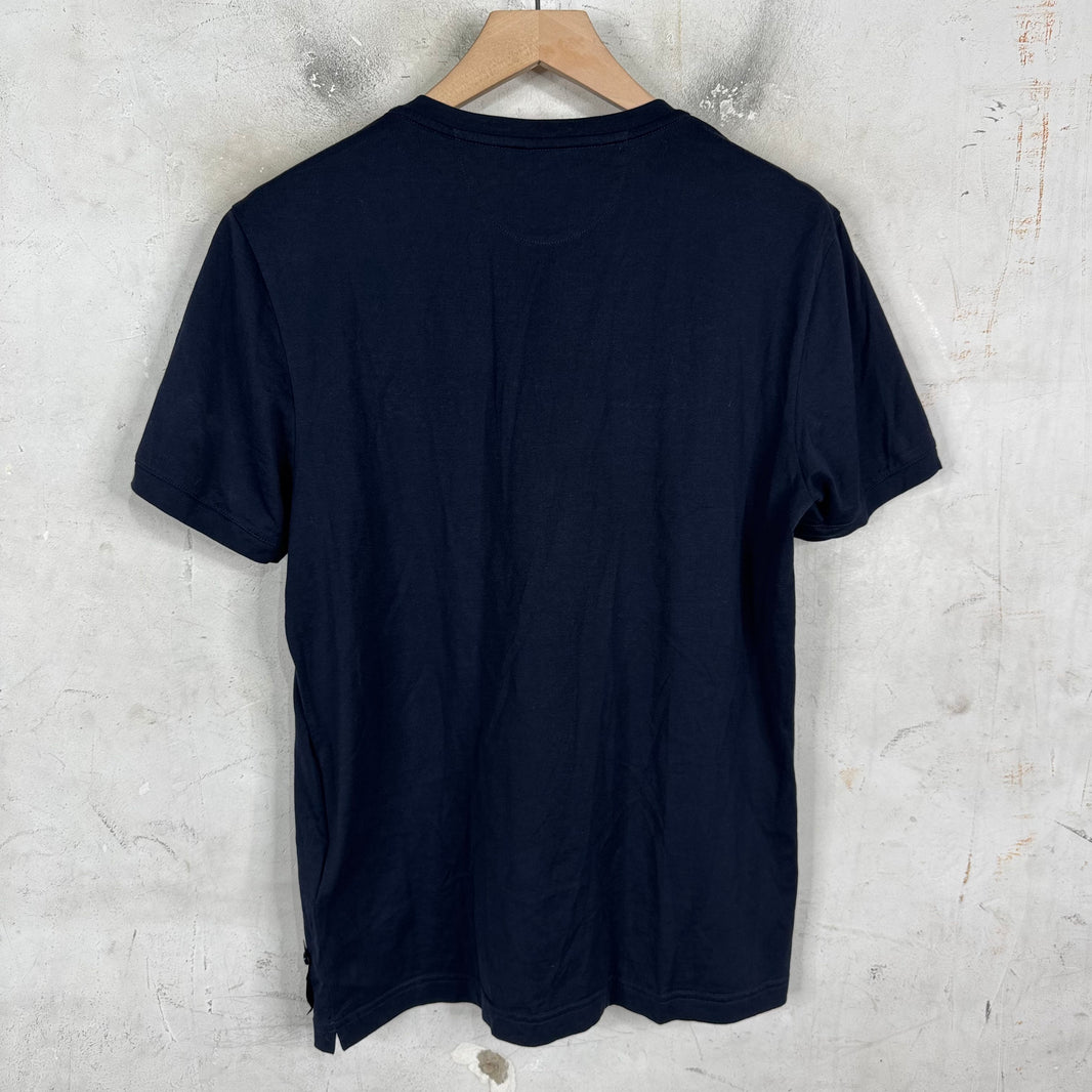 Fendi Navy Rhinestoned Monster T-Shirt
