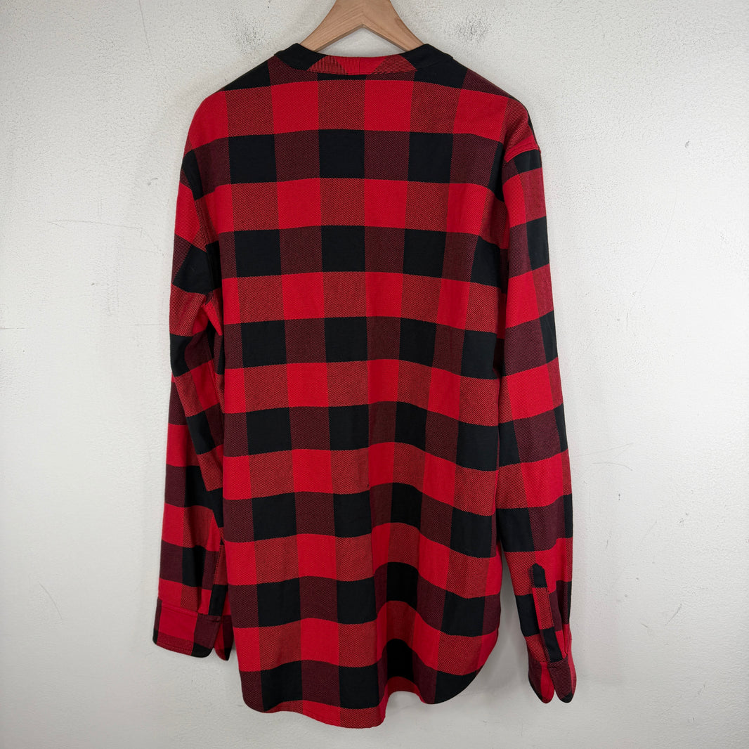 424 Plaid Kimono Shirt