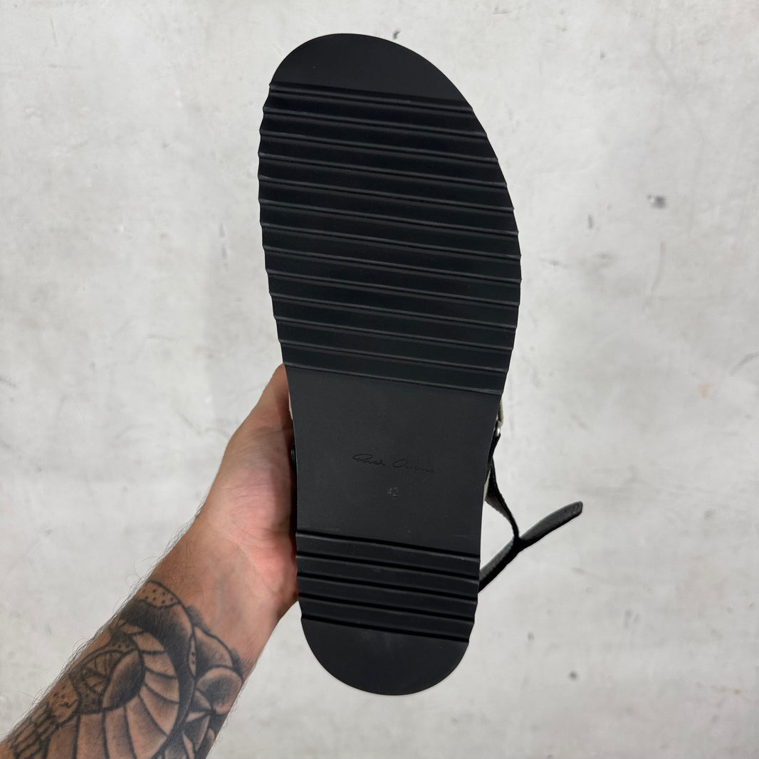 Rick Owens Overlaced Granola Mules