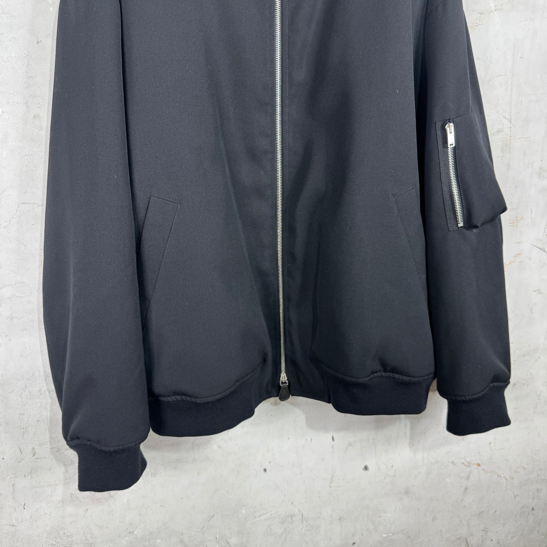 Jil Sander Padded Wool Blouson Jacket
