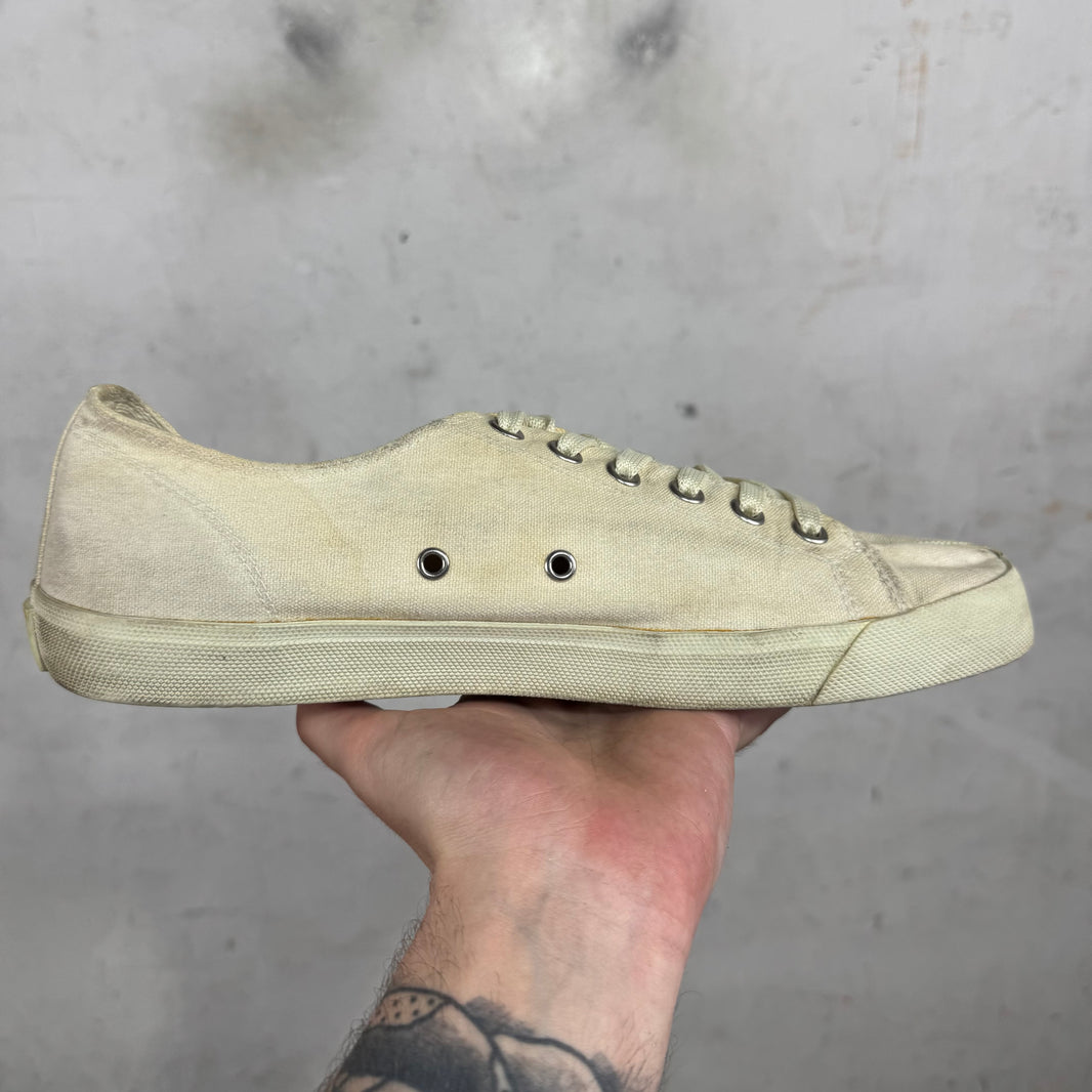 Margiela Beige Tabi Sneakers