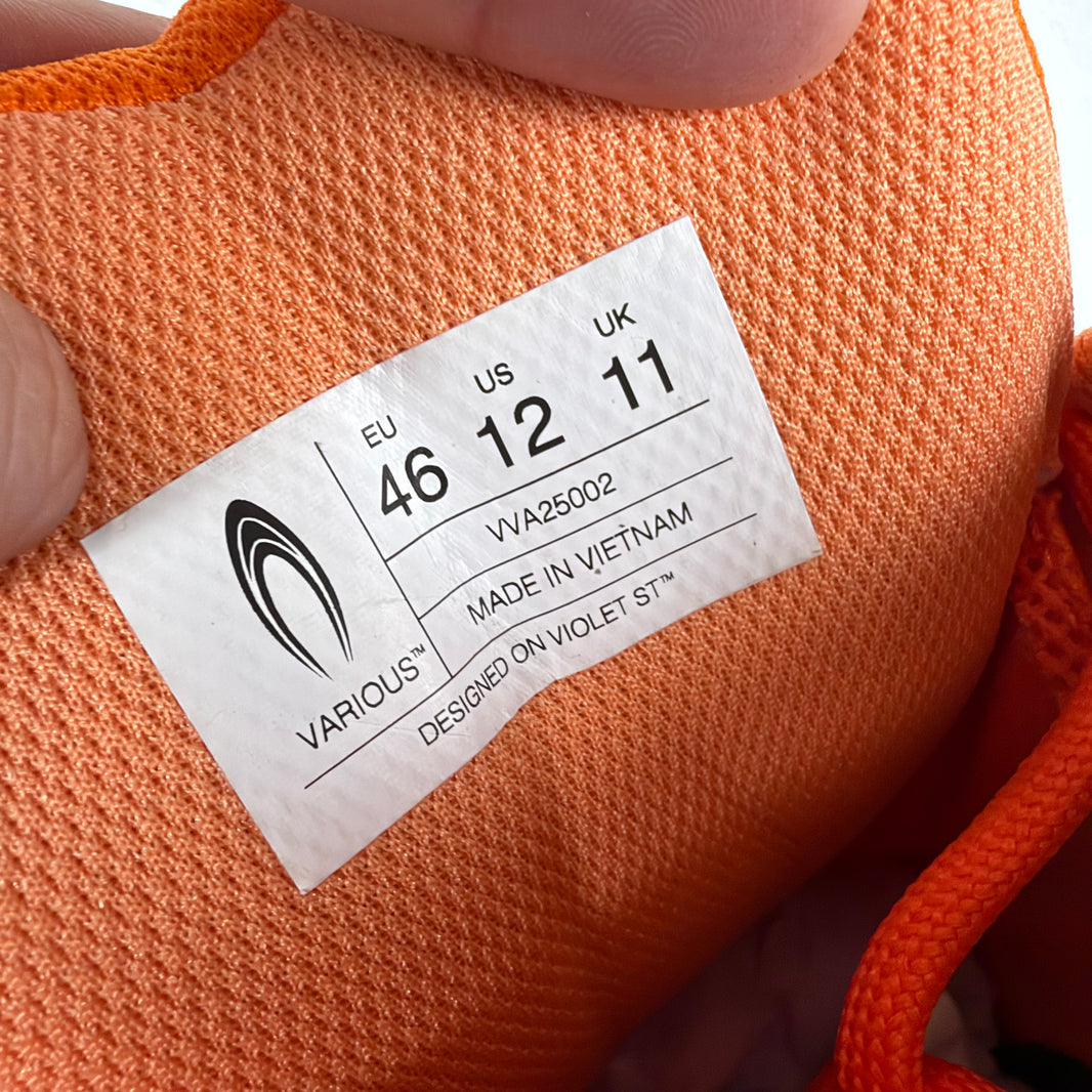 Type Various Vermillion Zero Sneakers