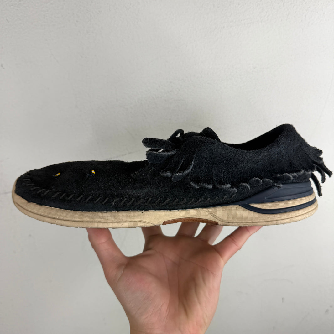 Visvim Navy Suede Maliseet Sneakers