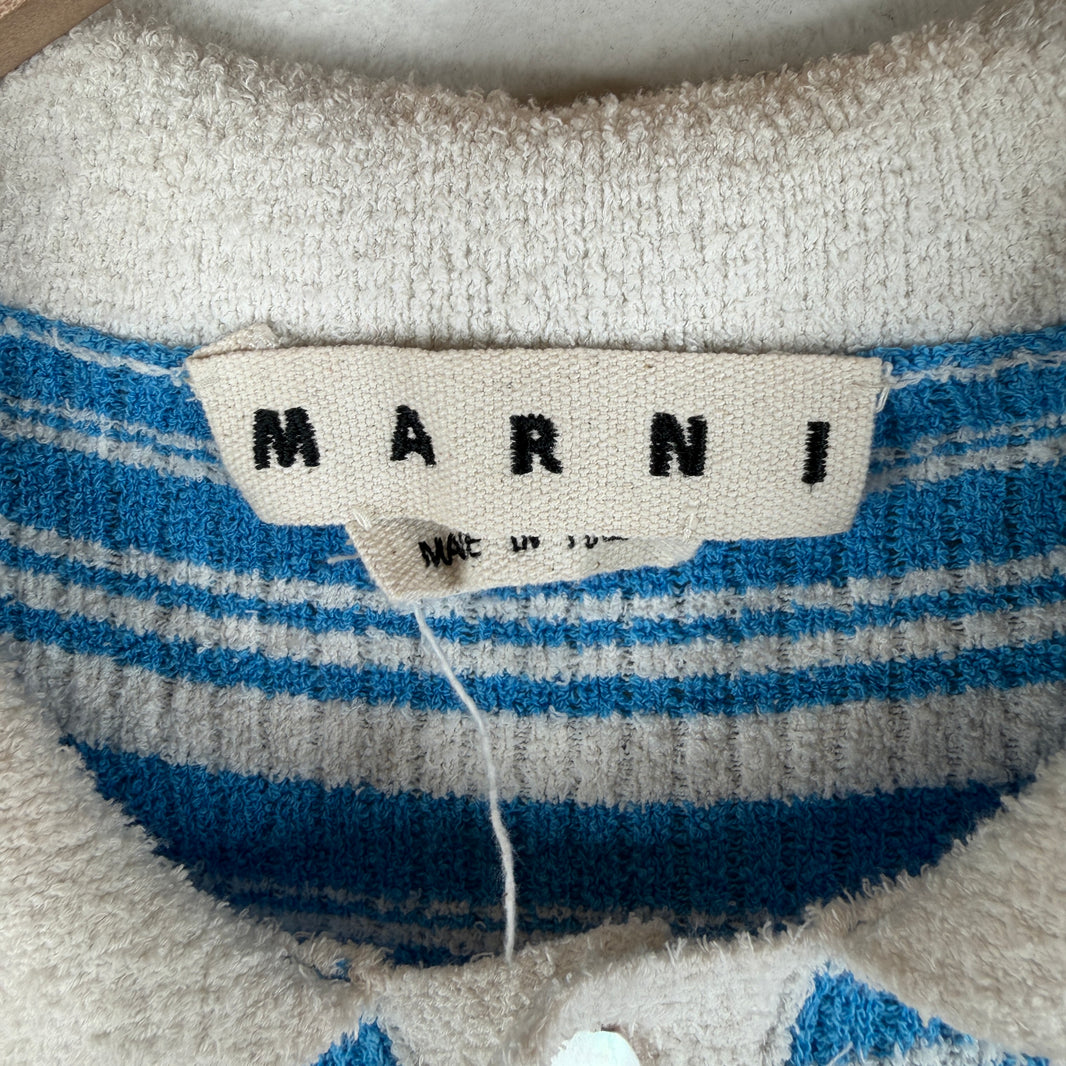 Marni Terry Striped Polo