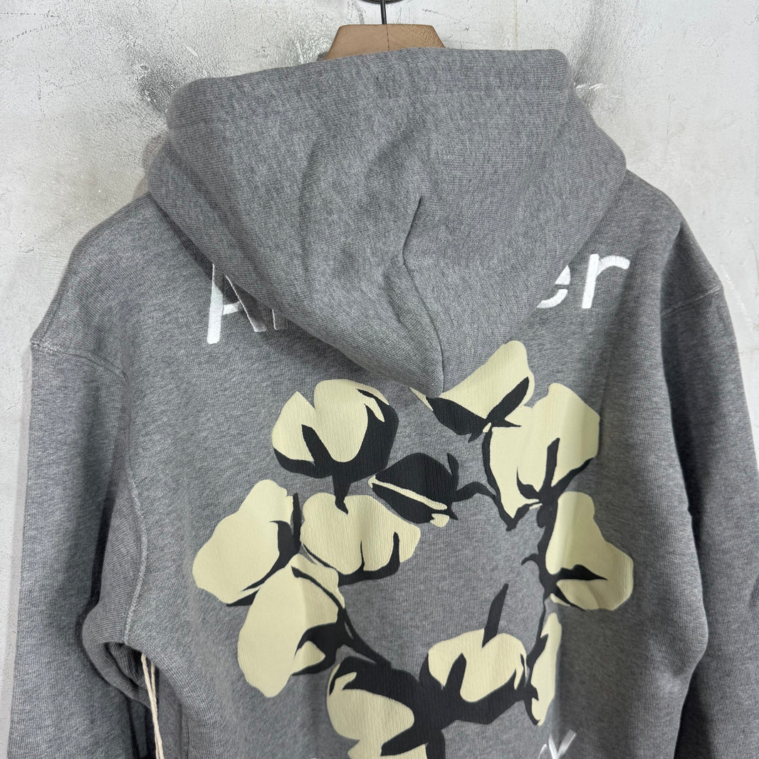 CPFM x Denim Tears Grey Smiley Hoodie