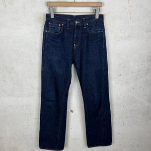 Levis Darkwash Selevedge 501 Jeans