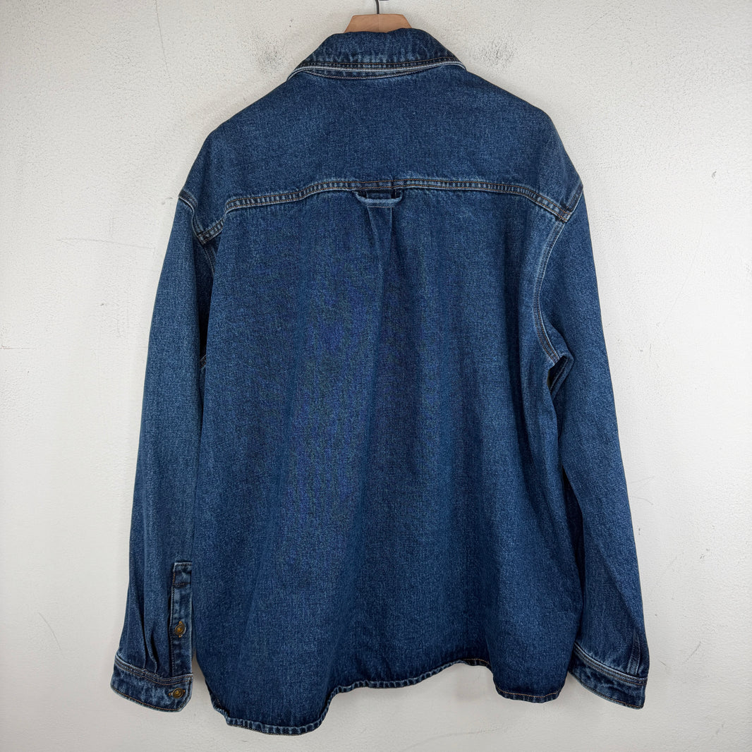 Y/Project Double Layer Denim Button Up Shirt