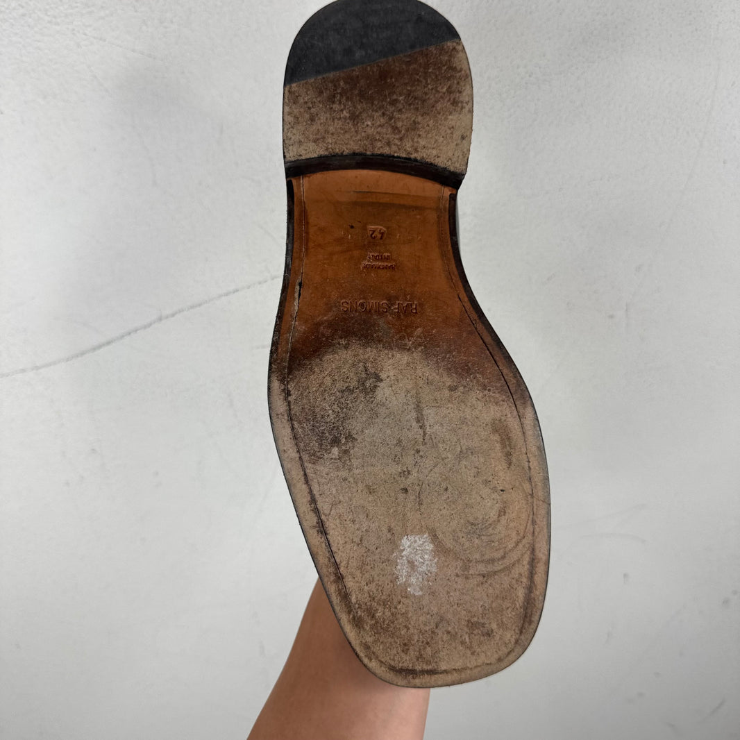 Raf Simons Embroidered Mocassin Loafers