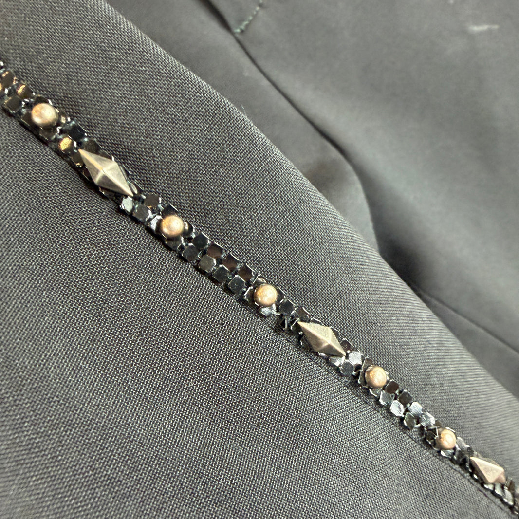 Saint Laurent Studded Dress Pants