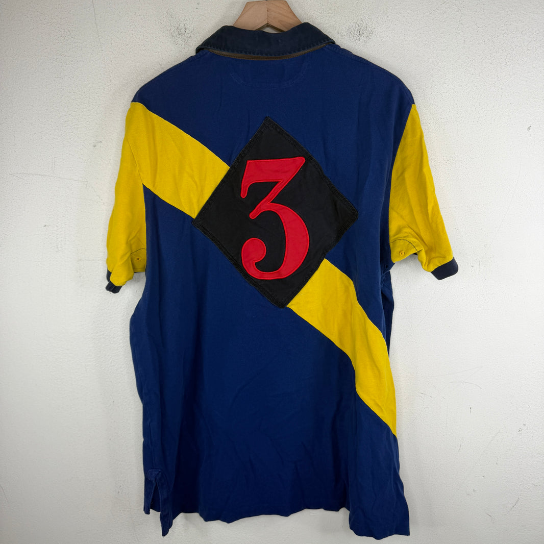 Ralph Lauren Blue/Yellow 3 Polo