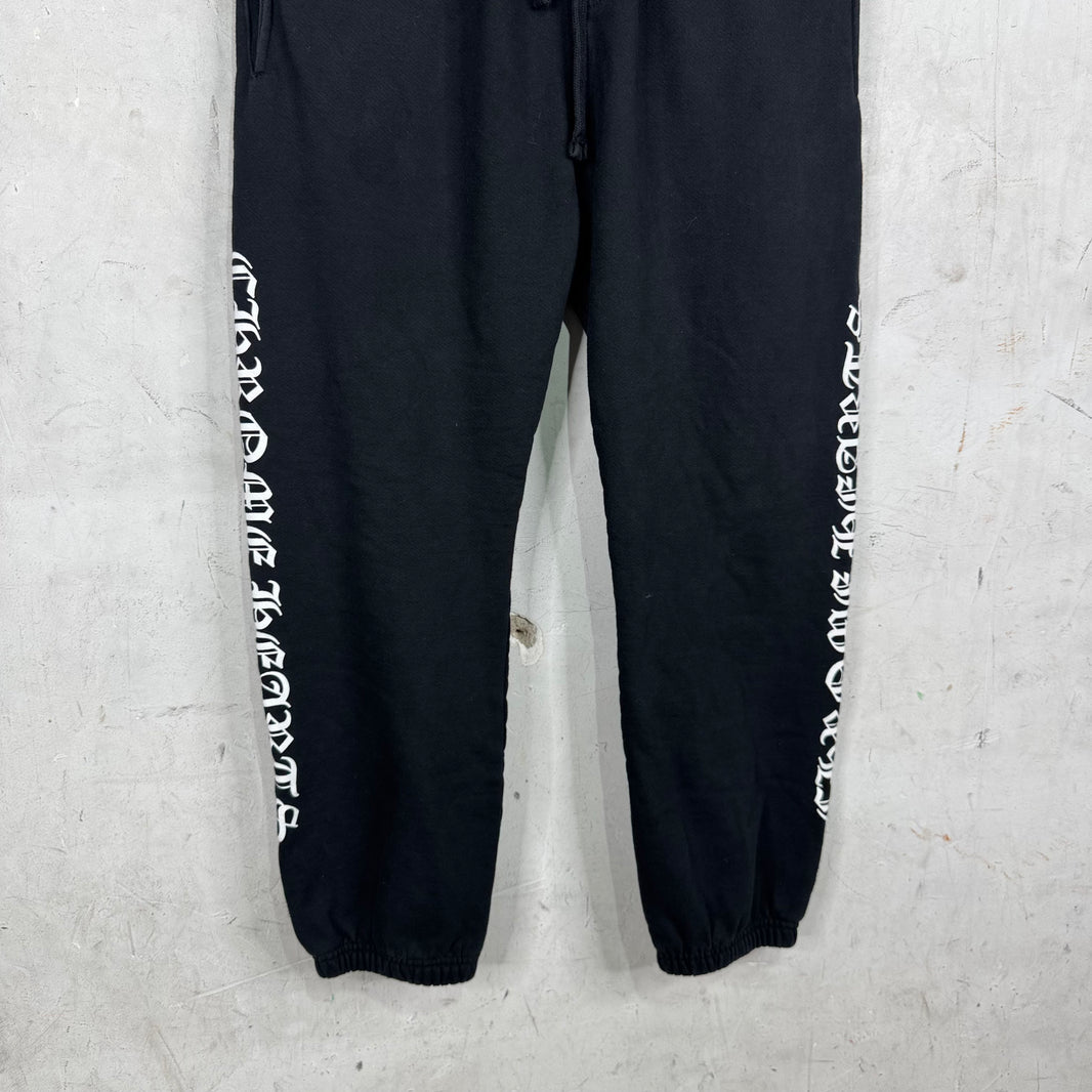 Chrome Hearts Script Heavy Sweatpants