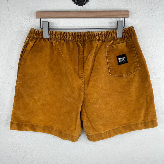 Gallery Dept Tan Corduroy Shorts